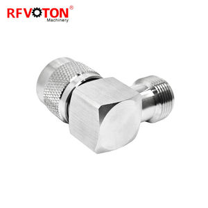 Conector macho tipo N de 50 ohmios a conector hembra en ángulo recto de 90 grados conectores adaptadores coaxiales RF en Stock - Product Image 6