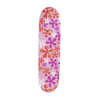 Planche à roulettes en plastique pour enfants avec 4 roues clignotantes en PP planches de patinage terrestre pour enfants