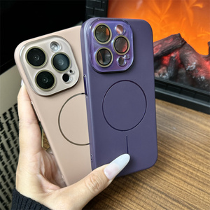 Mới Ra mắt <span class=keywords><strong>2025</strong></span> Trường Hợp Bìa Với Ống Kính Máy Ảnh Cho <span class=keywords><strong>iPhone</strong></span> 16 Pro Max Silicone Lỏng Từ Bìa Cho <span class=keywords><strong>iPhone</strong></span> 16 15 14 11 12 13 - Product Image 4