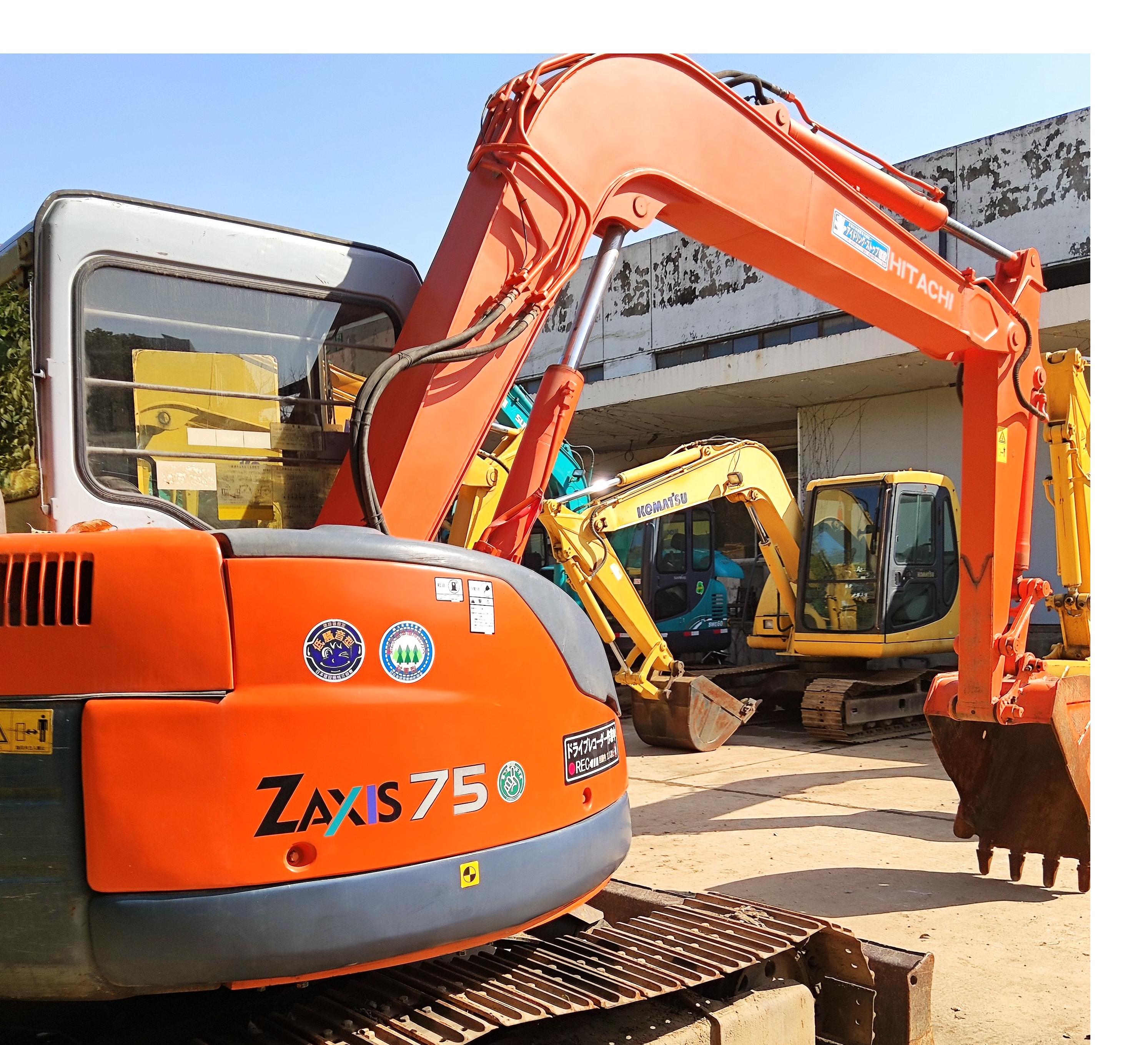 shiho Low Working Hour Used Japan Hitachi Zx75 Zaxis 75us Crawler
