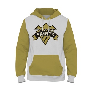 Sweat à capuche en tissu polaire pour vêtements Sweats à capuche personnalisés à impression complète par sublimation - Product Image 1