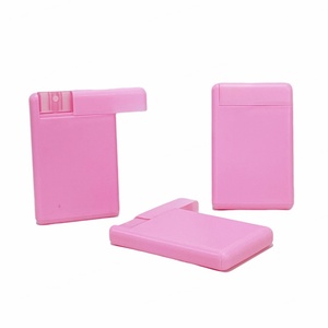 Venta al por mayor de botellas de plástico PP portátiles de 15 ml, 20 ml y 30 ml para desinfectante de manos, perfumes de bolsillo y atomizadores tipo tarjeta de crédito. - Product Image 4