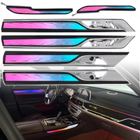 Kit de Actualización de Luz Ambiental para BMW Serie 7 G12 2016-2022, Panel de Cristal, Control desde la Pantalla Original, Requiere Codificación, Interior de Lujo