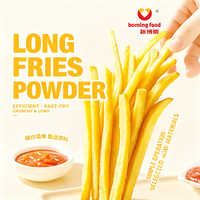 Mezcla de patatas fritas en polvo: Snack Street Long French Fries Powder + Premixed Potato Mix Harina para patatas fritas crujientes