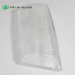 Cubiertas de Faros Delanteros de Vidrio Fundido para Automóviles de Larga Duración, Lentes AGV con Fuente de Luz Fluorescente Prensada - Product Image 2