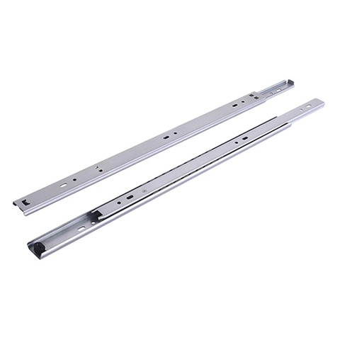Modern 27mm Light Duty Ball Bearing Galvanized Steel Drawer Slides Factory Supply for Kitchen Dining Outdoor Hotel Furniture