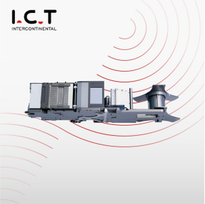 เครื่องป้อนชิ้นส่วนอิเล็กทรอนิกส์แบบอัตโนมัติ I.C.T พร้อมมอเตอร์ PLC - Product Image 1