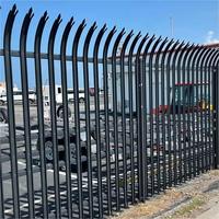 Valla de Acero Galvanizado con Parte Superior Plana para Seguridad en Piscinas y Aeropuertos
