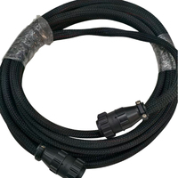 Kabel Pengisian Daya EV Tipe 2 Tembaga Konduktivitas Tinggi, 16A 32A 7kW AC Wiring Harness untuk Pengisi Daya EV Portabel dan Wallbox
