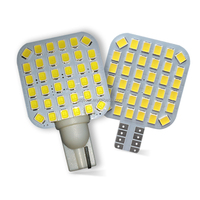Ampoule LED JIACHI T10 36-2835 SMD sans erreur, super brillante, blanc chaud/blanc froid, pour camping-car, armoire, éclairage de dôme, AC/DC12V