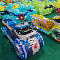 Coches de Choque Eléctricos para Niños, con Batería, para Parques de Diversiones Interiores/Exteriores