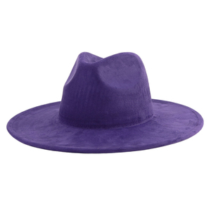 Sombreros Fedora de Gamuza para Mujer, Sombreros de Playa de Ala Ancha, Sombrero Panamá de Fieltro, Sombrero Vaquero Moldeable para <span class=keywords><strong>Vaqueras</strong></span> - Product Image 5
