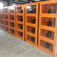 Casillero Modular Inteligente Impermeable para Alquiler con Compartimentos Personalizados para Equipos Deportivos, Herramientas y Artículos de Exterior en Campus y Zonas Escénicas
