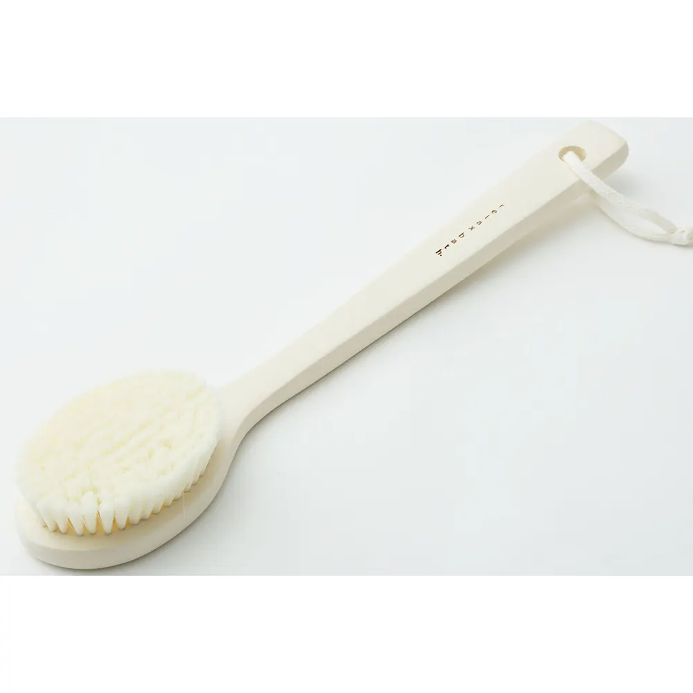 Manufacturer specialized wooden quality bath natural body brush