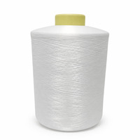 Fil à tricoter 100 % polyester DTY 100/144 de haute qualité, très demandé, pour chaussettes, écologique, anti-boulochage, anti-bactérien, certifié Oeko-Tex, brut