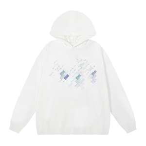 <span class=keywords><strong>Felpa</strong></span> con cappuccio da uomo <span class=keywords><strong>Ami</strong></span>, nuova collezione autunno/inverno, taglie forti, 100% cotone, vestibilità regolare, stampa digitale, anti-pilling, asciugatura rapida - Product Image 4