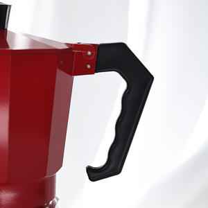 Cafetera Espresso <span class=keywords><strong>Moka</strong></span> Personalizada de Fábrica, Duradera pero Ligera, Ecológica, Estilo Europeo, Cafetera de Aluminio con Tapa, 1000 MOQ - Product Image 5