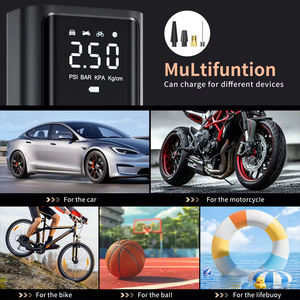 <strong>Best</strong> Selling 19mm Corded Tire Inflator Portable Electric <strong>Air</strong> <strong>Pump</strong> for Cars Digital 150psi <strong>Air</strong> Pressure ABS Car Tire Inflator - Product Image 6