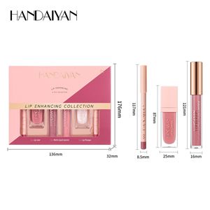 Set di 6 Rossetti Liquidi Opachi Impermeabili a Lunga Durata, Volumizzanti, Idratanti, Non Sbiadiscono, Collezione Regalo di Makeup - Product Image 1