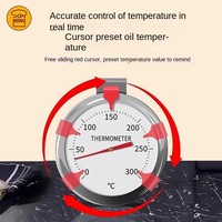 Three-energy Oil Thermometer Baking Food Liquid Frying Probe Long Probe High Temperature High Precision Instrument China SN0201
