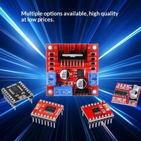 Module de commande de moteur L298N, double pont en H, pilote de moteur pas à pas DC 7-35V/2A pour voiture intelligente et robot