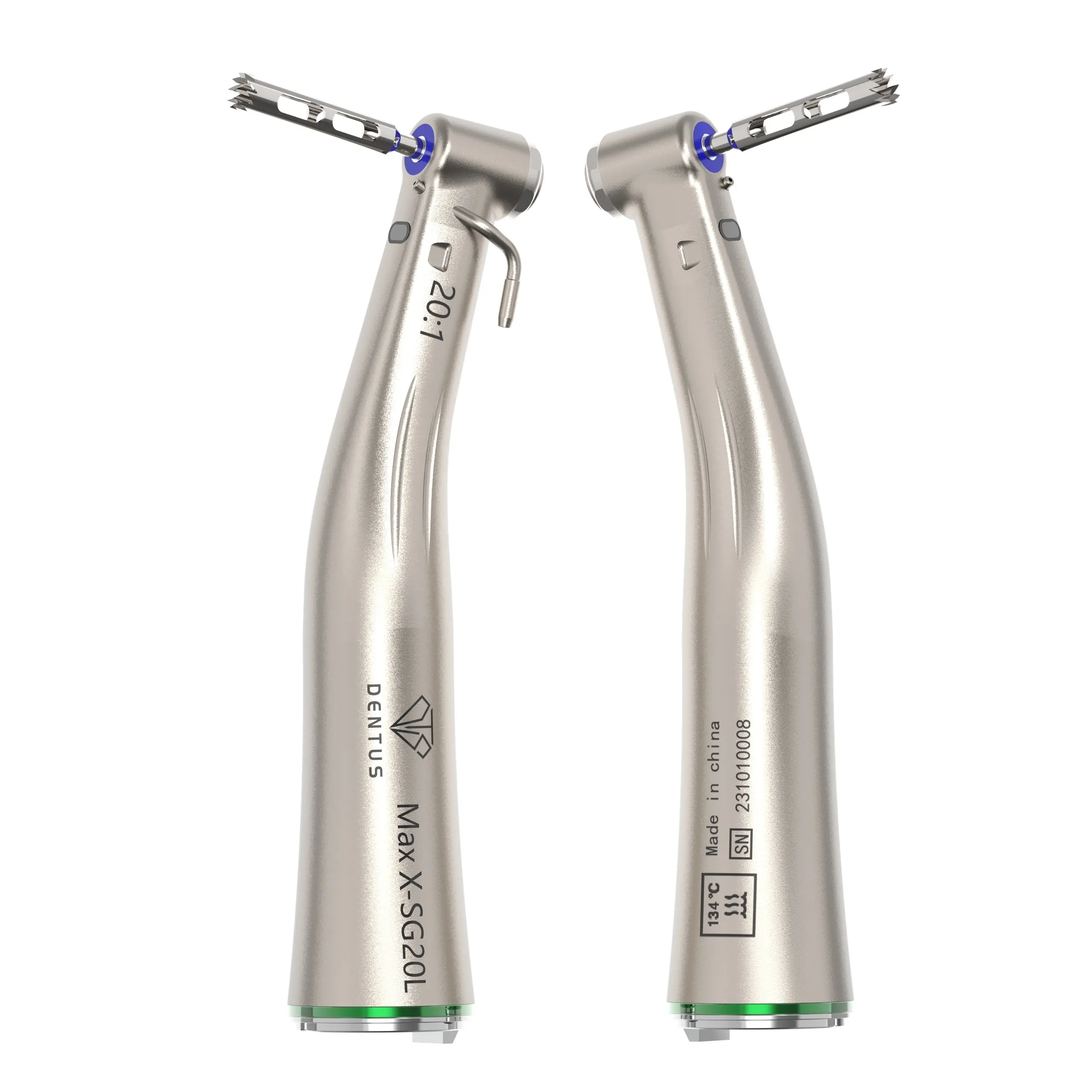 X-SG20L impianto chirurgico dentale a riduzione di 20:1 Handpiece ottico esterno e di raffreddamento interno a bassa velocità Contra Angle Handpiece