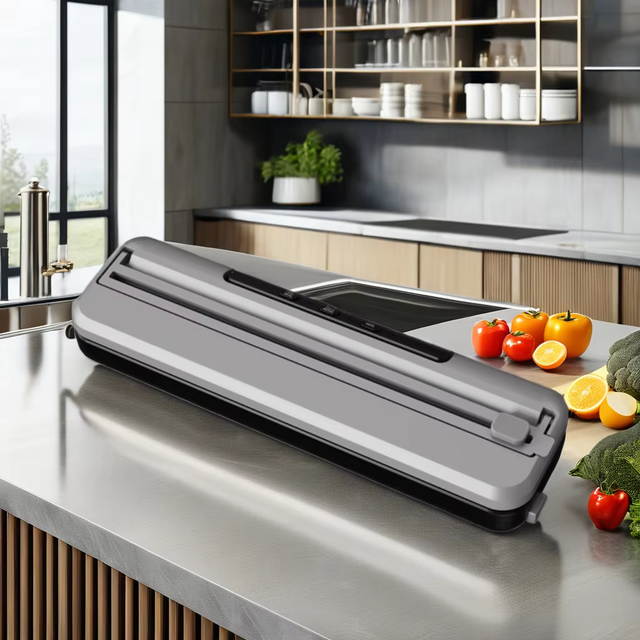 New Best Seller Powerful Automatic Touch Control Wet Dry 5mm Heating Element Vacuum Sealer Packaging Machine Food Vacuum Sealer