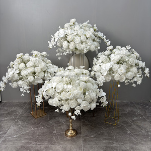 <span class=keywords><strong>Orchidée</strong></span> en soie ivoire blanche rose souffle de bébé décor de mariage OEM centres de table de fleur artificielle - Product Image 1