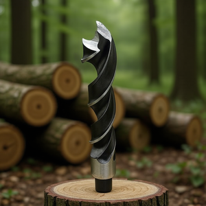 Broca para madera de acero al cromo vanadio para perforar troncos - Product Image 3