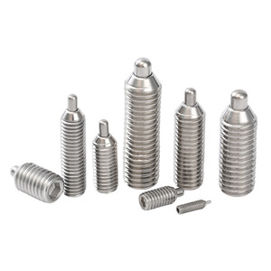 304 Stainless Steel Plunger Screw M12 M10 M6 Cylindrical Head Industrial Spring Pin Right Hand Thread - Product Image 4