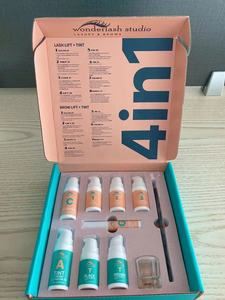 Kit professionnel de permanente pour <span class=keywords><strong>cils</strong></span> et de lamination des sourcils, certifié MSDS, étiquette privée OEM, outils de lifting des <span class=keywords><strong>cils</strong></span> - Product Image 5