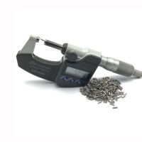 Barre en carbure de tungstène fritté YG10X WC+Co D1.5*6mm, pointe de gravure et aiguille en carbure monobloc, pièces d'usure à particules de 0.6-1.2um