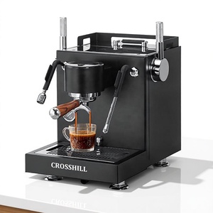 <span class=keywords><strong>Cafetera</strong></span> Comercial de Alta Calidad con Bomba de Agua por Vibración, Doble Caldera <span class=keywords><strong>para</strong></span> Uso en Múltiples Escenarios, Máquina de Espresso Doméstica - Product Image 6