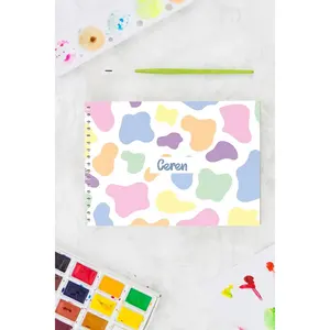 Cuaderno de Dibujo Personalizado Blanco A4 con Espiral, Mini Cuaderno para Pintar, Cubierta de Papel para Lápiz, Regalos Promocionales con Logotipo Impreso - Product Image 2
