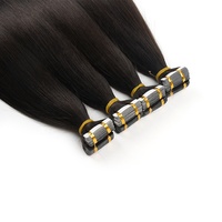 Extensions de cheveux humains vierges brésiliens Remy double épaisseur de haute qualité, en stock important, 50g/paquet