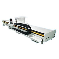 Nouvelle machine de palettisation QIGE Robot à 7 axes, robuste, avec rail de déplacement, crémaillère, module de table coulissante et portique de levage