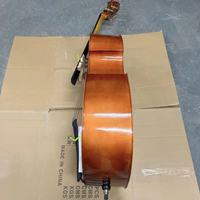 4/4 Plywood Double Bass Student Basswood Contra Upright Bass Wholesale Double Bass