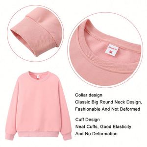 Sudadera de Diseño de Alta Calidad Personalizable, Sudadera Clásica con Cuello Redondo Grande y Bordado en Algodón - Product Image 5