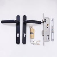 Venta de Fábrica: Cerraduras de Seguridad para Puertas de Aluminio con Manija, Personalizables en Tamaño y Color
