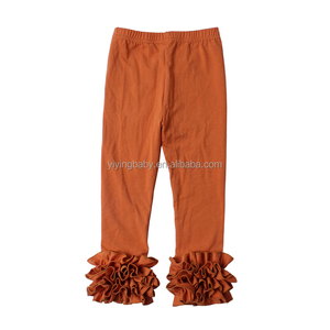 Leggings en coton de couleur unie avec style doux pour les adolescentes, les enfants et les enfants de grande taille Vente en gros du fabricant - Product Image 4
