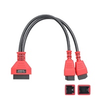 Adaptador OBD2 para Chrysler de 12+8 Pines, Adaptador Automotriz Programado, Herramienta de Diagnóstico OBD Autel MS906S/908S