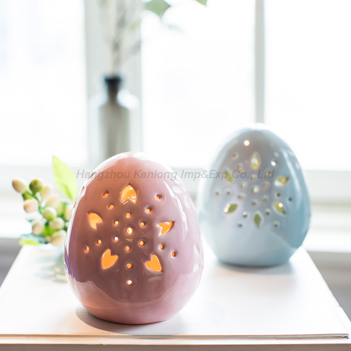 Kanlong, модель светящегося орнамента, керамические украшения, керамическая Рождественская фигурка, подарок