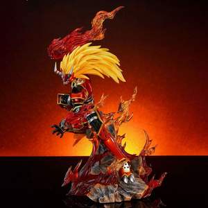 Figurine en PVC Agni Agnimon de Digimon pour décoration de bureau ou anniversaire, jouets et cadeaux, nouveauté, 24cm - Product Image 4