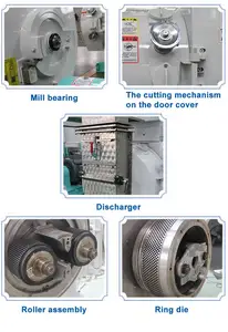 Liyang YUDA feed processing machinery feeds pelletizer machine animal feed pellet