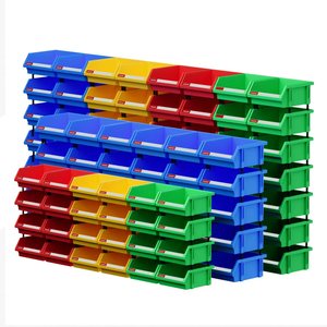 Organizador de Oficina <span class=keywords><strong>Industrial</strong></span> MFTLONG 180*180*80mm, Cajas de Almacenamiento de Herramientas Desmontables de Plástico PE Ecológico con Certificación ISO9001 - Product Image 5