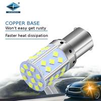 Luz de coche 1156 3157 12V 24V bombilla LED Canbus señal de giro luz de freno 7440 sistema de iluminación automático