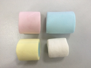Muestra Gratuita, Venta al por Mayor, Piruleta de Malvavisco Personalizada Rosa y Azul, Piruleta Redonda con Sabor Afrutado, Dulce, Aperitivo - Product Image 4