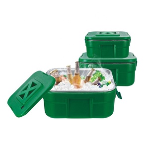 Vente chaude En Acier Inoxydable Grand Conteneur De Réchauffeur De Nourriture Portable Baril Thermique Extérieur Avec Couvercle - Product Image 1