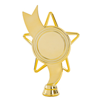 24 derniers composants et pièces de trophées en plastique doré générique pour tournoi HP37