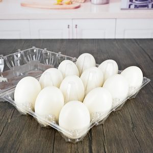 Venta al por mayor de plástico <span class=keywords><strong>para</strong></span> <span class=keywords><strong>huevos</strong></span> cajas de <span class=keywords><strong>huevos</strong></span> transparentes <span class=keywords><strong>para</strong></span> <span class=keywords><strong>huevos</strong></span> 3x5 rejillas contenedor de embalaje reutilizable <span class=keywords><strong>para</strong></span> la exhibición de mercados familiares - Product Image 5